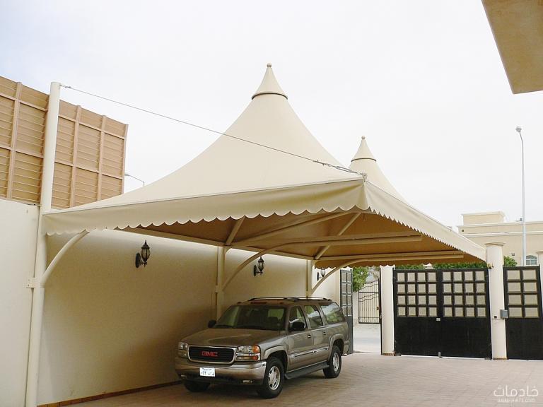 مظلات سيارات